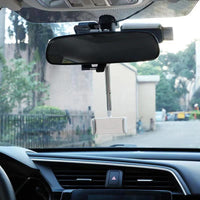 HKM-378579 Adjustable 360-Degree Car Bracket for Rearview Mirror and Mobile Phones - Black, White Options