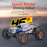 HKM-378771 1/10 Scale Electric 2.4G Remote Control Off-Road Racing Car - 4WD Climbing & Drifting Stunt Vehicle for Ages 14+