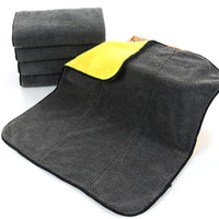 HKM-378771 Thick Coral Fleece Double-Sided Car Cleaning Cloth - Absorbent Rag for Car Wash & Home Use - 30x60cm