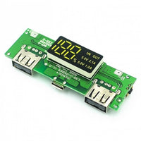 HKM-379027 Portable Lithium Battery Charging Module with LED Digital Display – Supports 3 USB Cables
