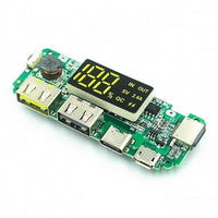 HKM-379027 Portable Lithium Battery Charging Module with LED Digital Display – Supports 3 USB Cables