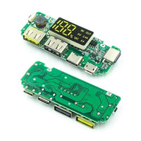 HKM-379027 Portable Lithium Battery Charging Module with LED Digital Display – Supports 3 USB Cables