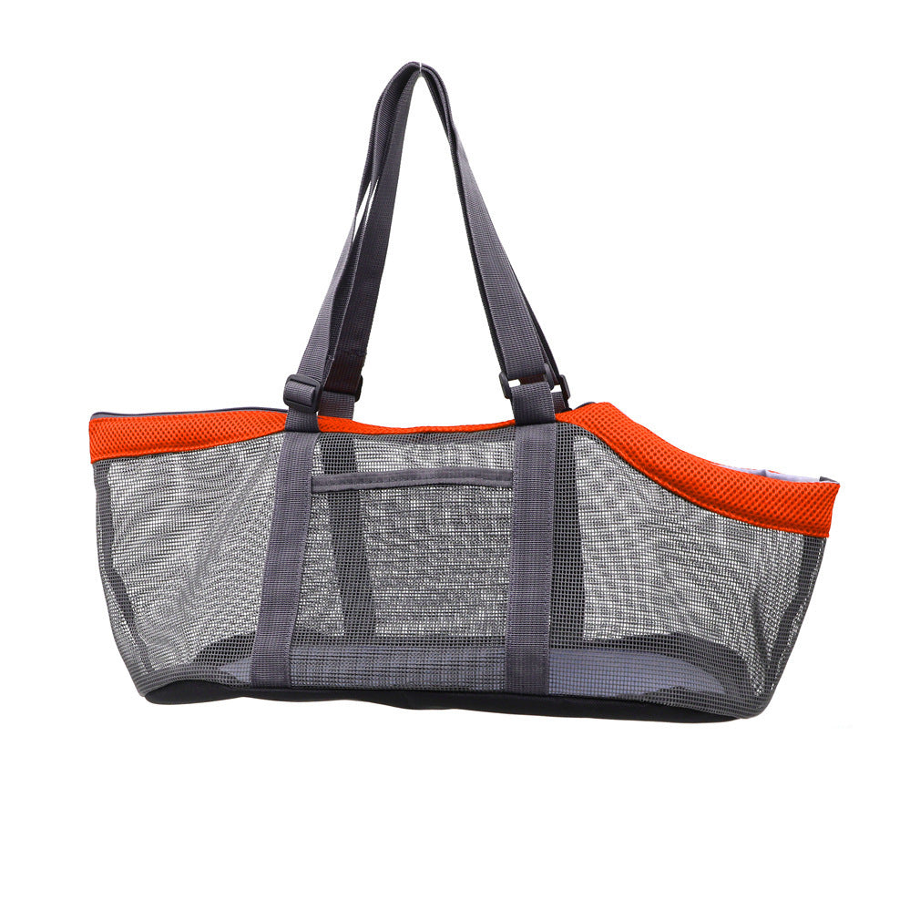 HKM-379283 Large-Capacity Portable Foldable Pet Handbag - Soft Nylon Design in Multiple Color Options