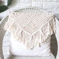 HKM-379667 Bohemian Geometric Cotton Pillowcase - 45x45cm Cushion Cover for Bedroom Decor