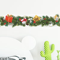 HKM-379795 Christmas Pine Branch Wall Sticker for Home Decoration, PVC, 16*59cm