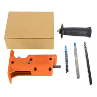 HKM-379859 Compact Electric Reciprocating Saw with 3 Saw Blades for Wood and Metal Cutting