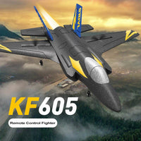 HKM-379923 EPP Foam Electric F35 Remote Control Aircraft with Gyroscope, 4-Channel RC Glider, Ready-to-Fly, 150m Range