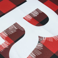HKM-380115 New Year Festival Decorative Flag Banners - Happy 2024, 30x180cm, Spring Buds Material