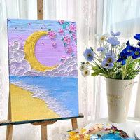 HKM-380435 DIY Handmade Digital Filling Oil Painting - Various Frame Sizes Available