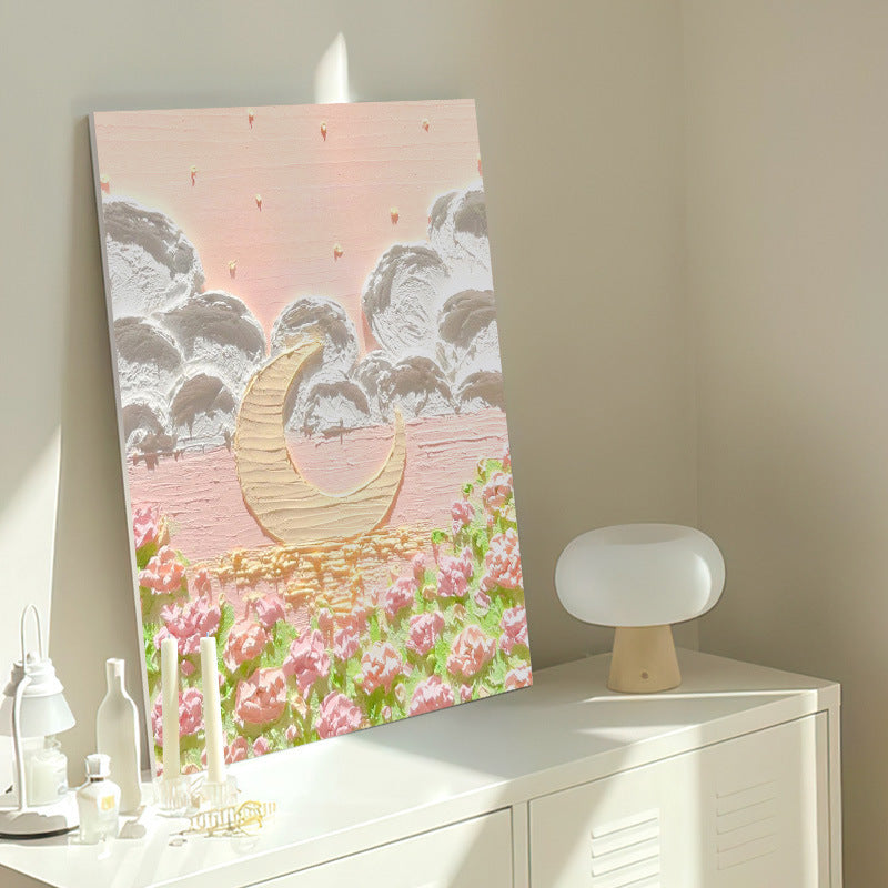 HKM-380435 DIY Handmade Digital Filling Oil Painting - Various Frame Sizes Available