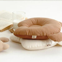 HKM-380499 Baby Bear Ear Pillow for Infants – Breathable Cotton Headrest for Correct Head Shape