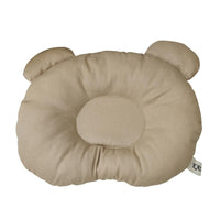HKM-380499 Baby Bear Ear Pillow for Infants – Breathable Cotton Headrest for Correct Head Shape