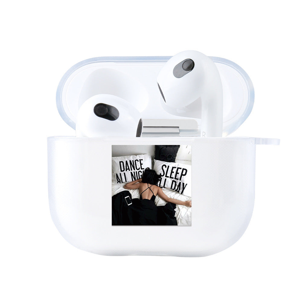 HKM-380563 Creative Animal-Themed TPU Headphone Case for AirPods 3rd Generation