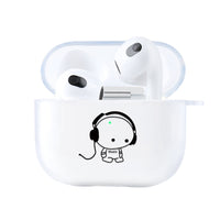 HKM-380563 Creative Animal-Themed TPU Headphone Case for AirPods 3rd Generation