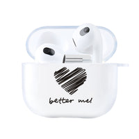HKM-380563 Creative Animal-Themed TPU Headphone Case for AirPods 3rd Generation
