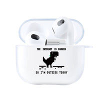 HKM-380563 Creative Animal-Themed TPU Headphone Case for AirPods 3rd Generation