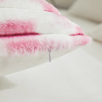 HKM-380627 Geometric Striped Square Pillow Cover - Tie-Dyed in Multiple Colors, 45x45cm