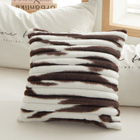 HKM-380627 Geometric Striped Square Pillow Cover - Tie-Dyed in Multiple Colors, 45x45cm