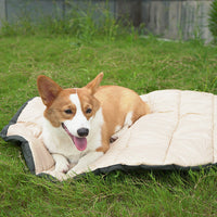 HKM-380691 Lightweight Waterproof Outdoor Pet Travel Pad - Beige, Available in Two Sizes