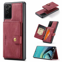 HKM-380755 Magnetic Card Holder Leather Case for iPhone 12/12 Pro/12 Pro Max with Coin Purse
