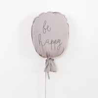 HKM-380947 Balloon-Shaped Cartoon Small Pillow for Children's Room Decoration, Plush Animal Design, 24x37cm