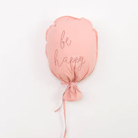 HKM-380947 Balloon-Shaped Cartoon Small Pillow for Children's Room Decoration, Plush Animal Design, 24x37cm