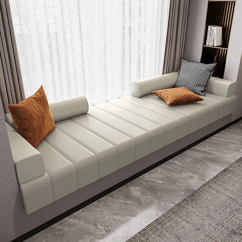 KTX-381011 Waterproof Outdoor Patio Bench and Chair Cushions with Lumbar Support and Square Seat Covers