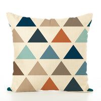 HKM-381203 Linen European Classical Pillowcase with PP Cotton Filling