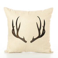 HKM-381203 Linen European Classical Pillowcase with PP Cotton Filling