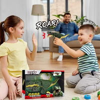 HKM-381459 Telescopic T-Rex Dinosaur Fidget Toy - 29cm Grabber Trigger Swing for Kids