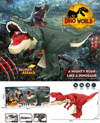 HKM-381459 Telescopic T-Rex Dinosaur Fidget Toy - 29cm Grabber Trigger Swing for Kids