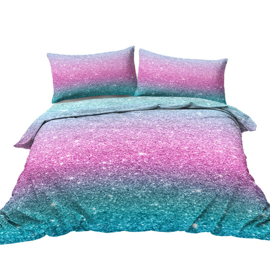 HKM-381971 Ultra Soft 3-Piece Microfiber Duvet Cover Set with Pillow Shams - Full, Queen, King Sizes