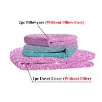 HKM-381971 Ultra Soft 3-Piece Microfiber Duvet Cover Set with Pillow Shams - Full, Queen, King Sizes