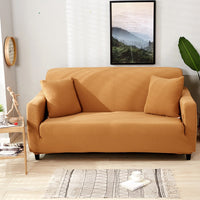 HKM-382035 Elastic Polyester Fiber Sofa Slipcover Set for Sectional Sofas, Available in Multiple Sizes