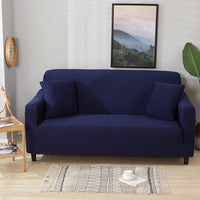 HKM-382035 Elastic Polyester Fiber Sofa Slipcover Set for Sectional Sofas, Available in Multiple Sizes