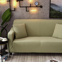 HKM-382035 Elastic Polyester Fiber Sofa Slipcover Set for Sectional Sofas, Available in Multiple Sizes