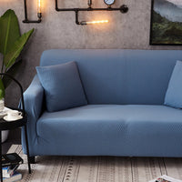 HKM-382035 Elastic Polyester Fiber Sofa Slipcover Set for Sectional Sofas, Available in Multiple Sizes