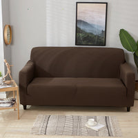 HKM-382035 Elastic Polyester Fiber Sofa Slipcover Set for Sectional Sofas, Available in Multiple Sizes