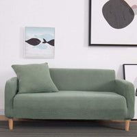 HKM-382035 Elastic Polyester Fiber Sofa Slipcover Set for Sectional Sofas, Available in Multiple Sizes