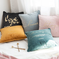 HKM-382099 Nordic Style Heart-Shaped Velvet Cushion Pillow - 45cm Round or 50cm Square Options
