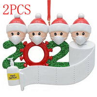 HKM-382099 Snowman Christmas Tree Hanging Pendant in Resin – Available in Multiple Port Options