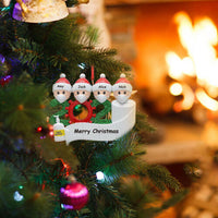 HKM-382099 Snowman Christmas Tree Hanging Pendant in Resin – Available in Multiple Port Options