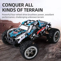 HKM-382227 High-Speed 1/16 Scale 4WD Off-Road Remote Control Racing Truck - Brushless Electric RC Car