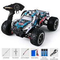 HKM-382227 High-Speed 1/16 Scale 4WD Off-Road Remote Control Racing Truck - Brushless Electric RC Car