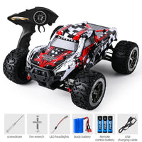 HKM-382227 High-Speed 1/16 Scale 4WD Off-Road Remote Control Racing Truck - Brushless Electric RC Car