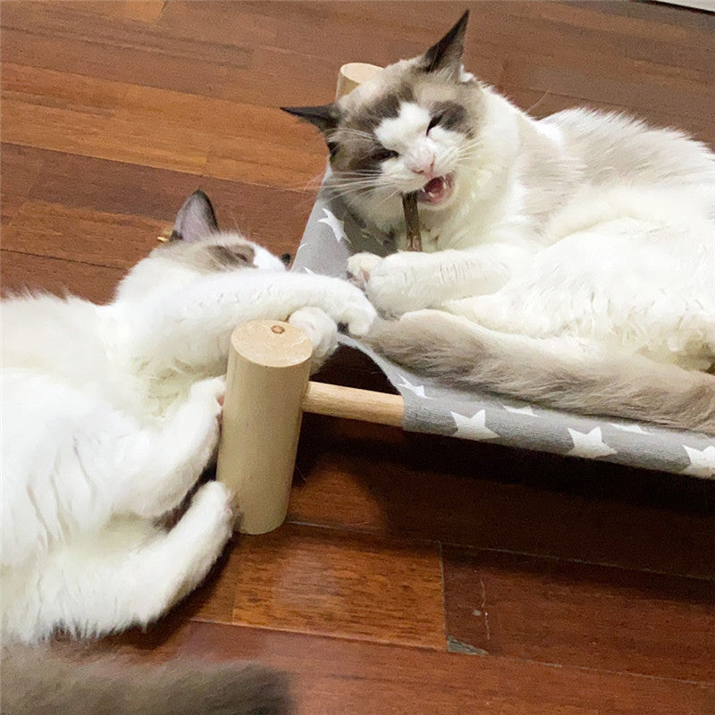 HKM-382419 10 Bags Of Rough Wood Tianliao Teeth Sticks Cat Snacks