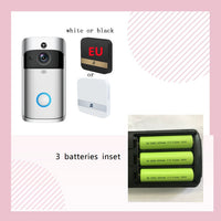 HKM-382483 Smart Wireless Video Doorbell with HD Resolution and Two-Way Audio