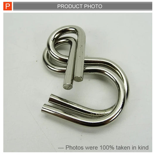 HKM-382611 Mini Metal Wire Puzzle Toy for Kids Ages 2-4, Educational DIY Cartoon Design, ICTI Certified