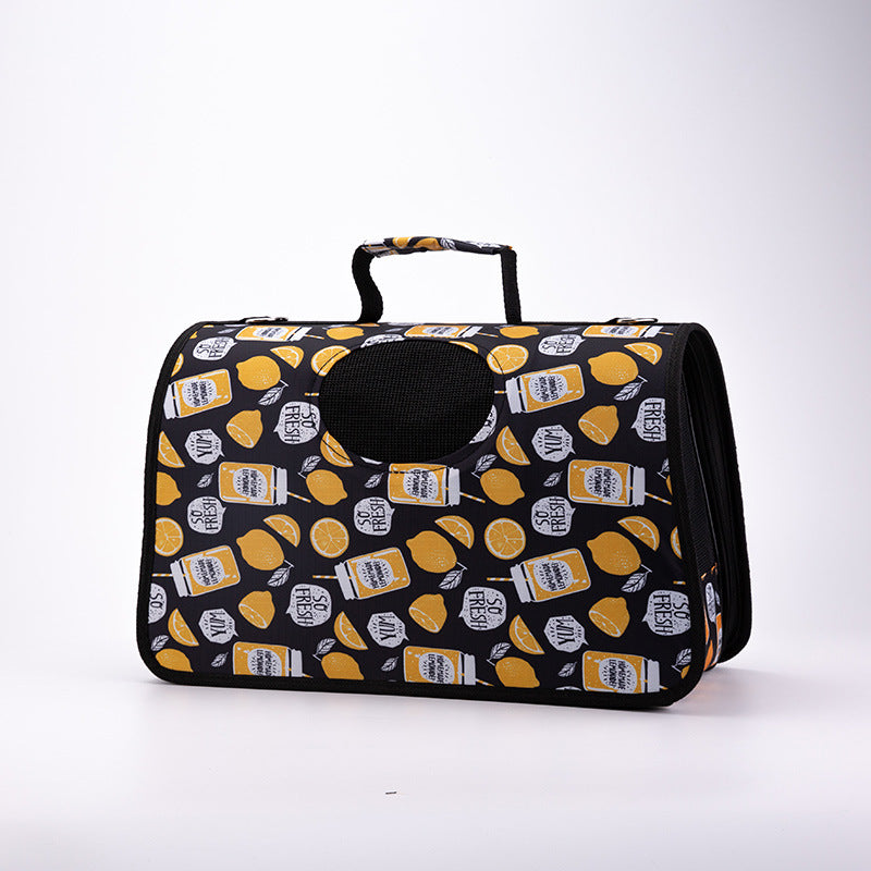 HKM-382995 Portable Multifunctional Summer Pet Outing Bag - Adjustable Sizes for Small to Medium Pets