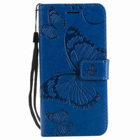 HKM-383059 3D Embossed Leather Wallet Case with Lanyard for iPhone X/XS, XR, XS Max - Solid Color Options Available